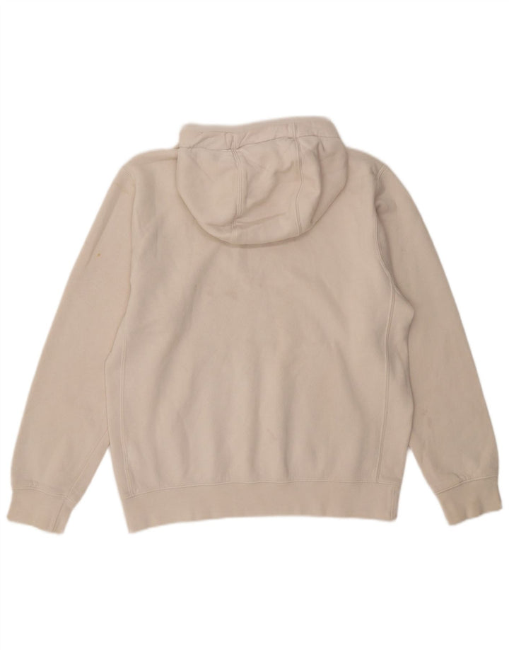 Nike Herren Kapuzenpullover, Größe S, weiße Baumwolle