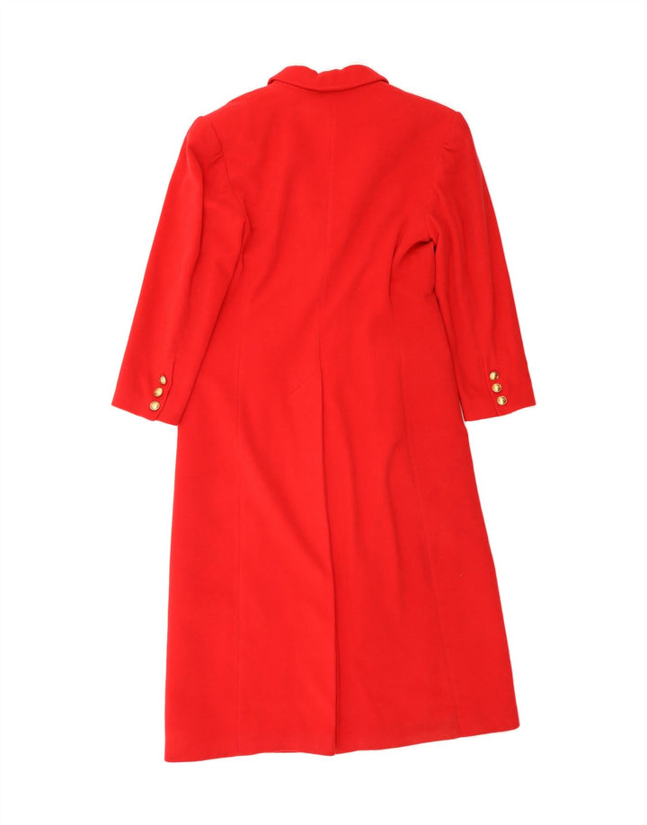JEAN PAUL Womens Overcoat UK 12 Medium Red Vintage Jean Paul and Second-Hand Jean Paul from Messina Hembry 
