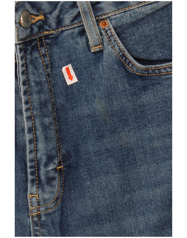 Topshop Damen Slim Jeans W32 L27 Blau