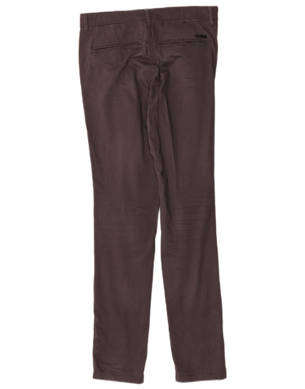 Jack & Jones Slim Chino-Hose für Damen, W28, L32, graue Baumwolle