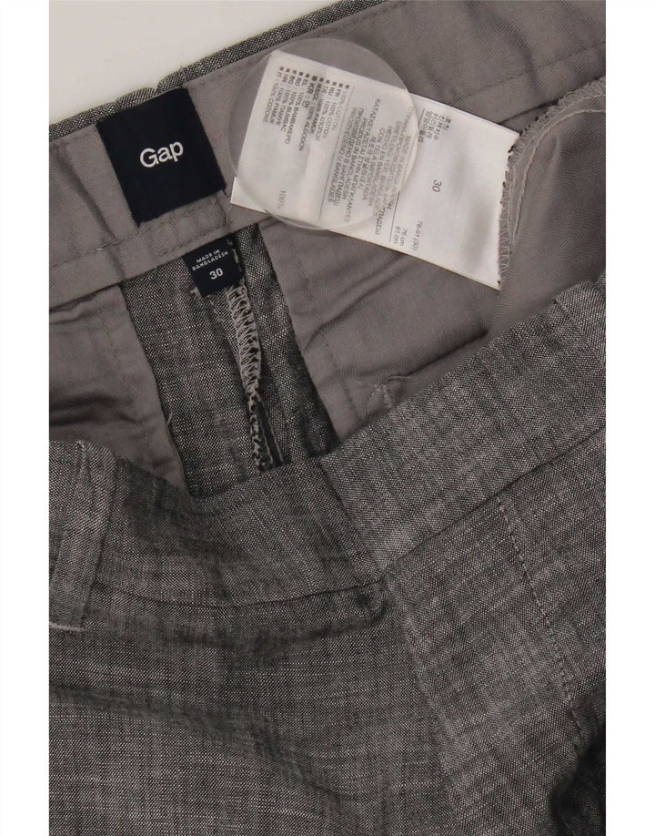 Gap Herren Chinoshorts W30 mittelgraue Baumwolle