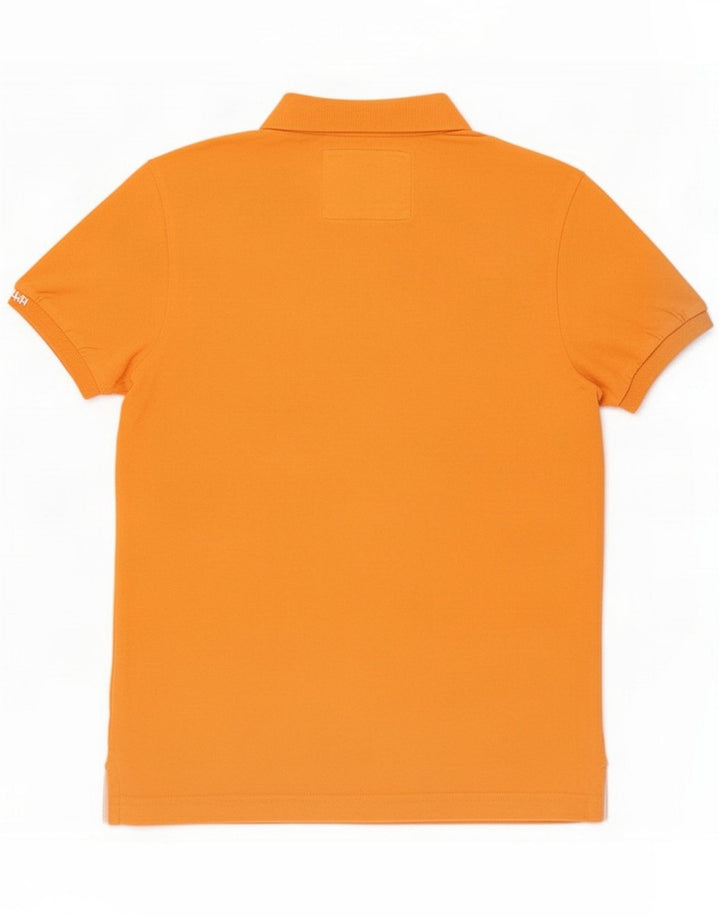 Superdry Herren-Poloshirt, große orange Baumwolle