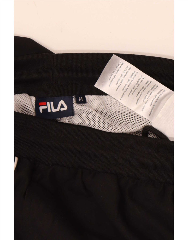 Fila Herren-Trainingshose, Jogginghose, Mittelschwarz, Polyester