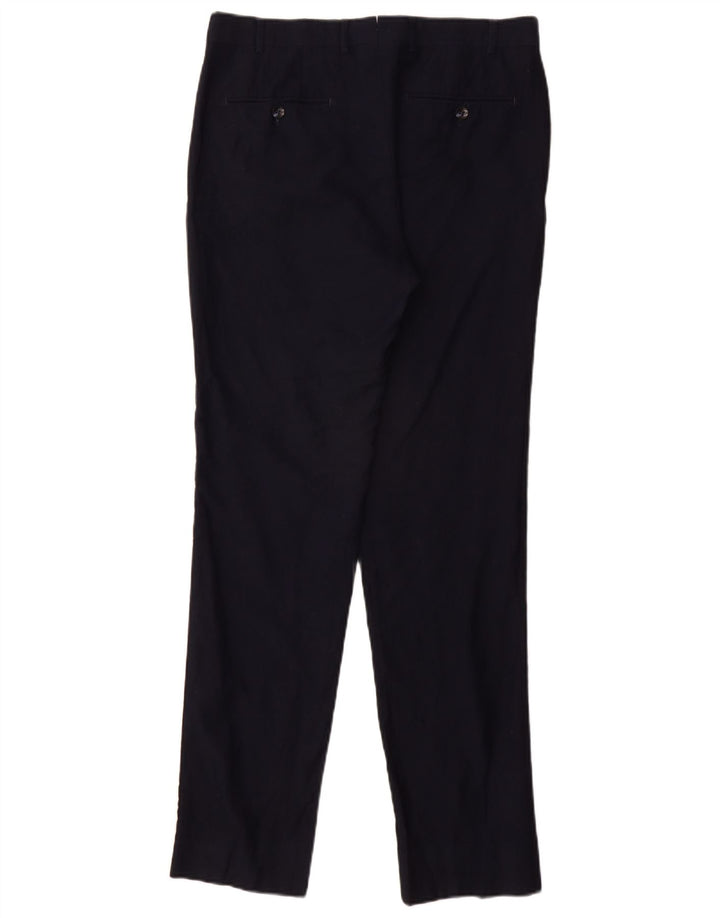 MASSIMO DUTTI Herren-Anzughose, gerade, EU 40, M, W31, L32, Marineblau