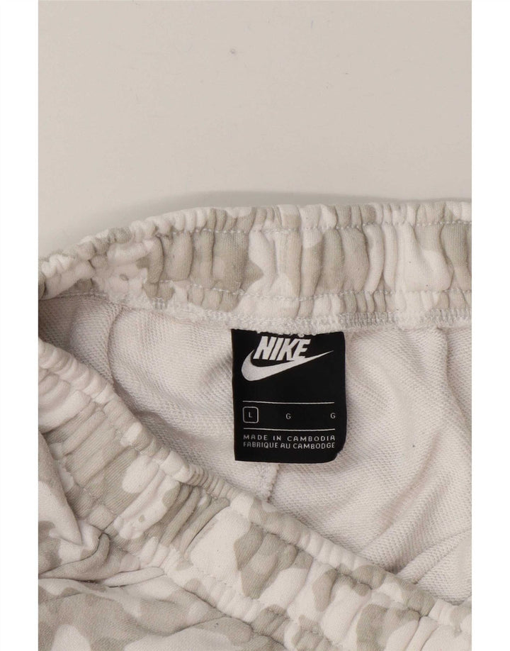 Nike Herren-Sportshorts, groß, graue Tarnung