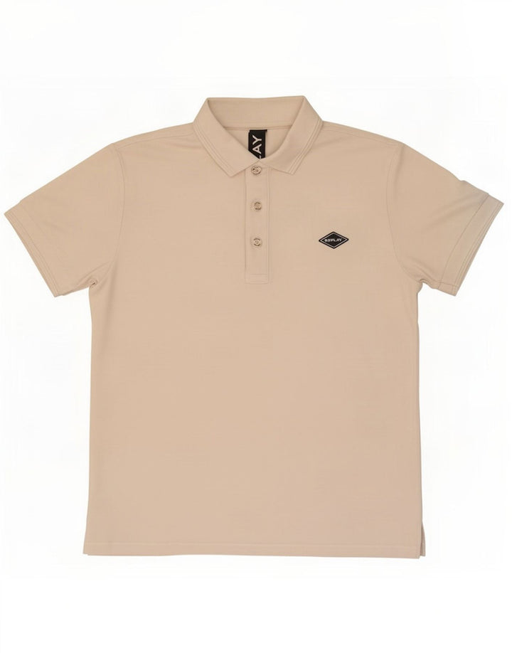 Replay Herren-Poloshirt aus mittelweißer Baumwolle