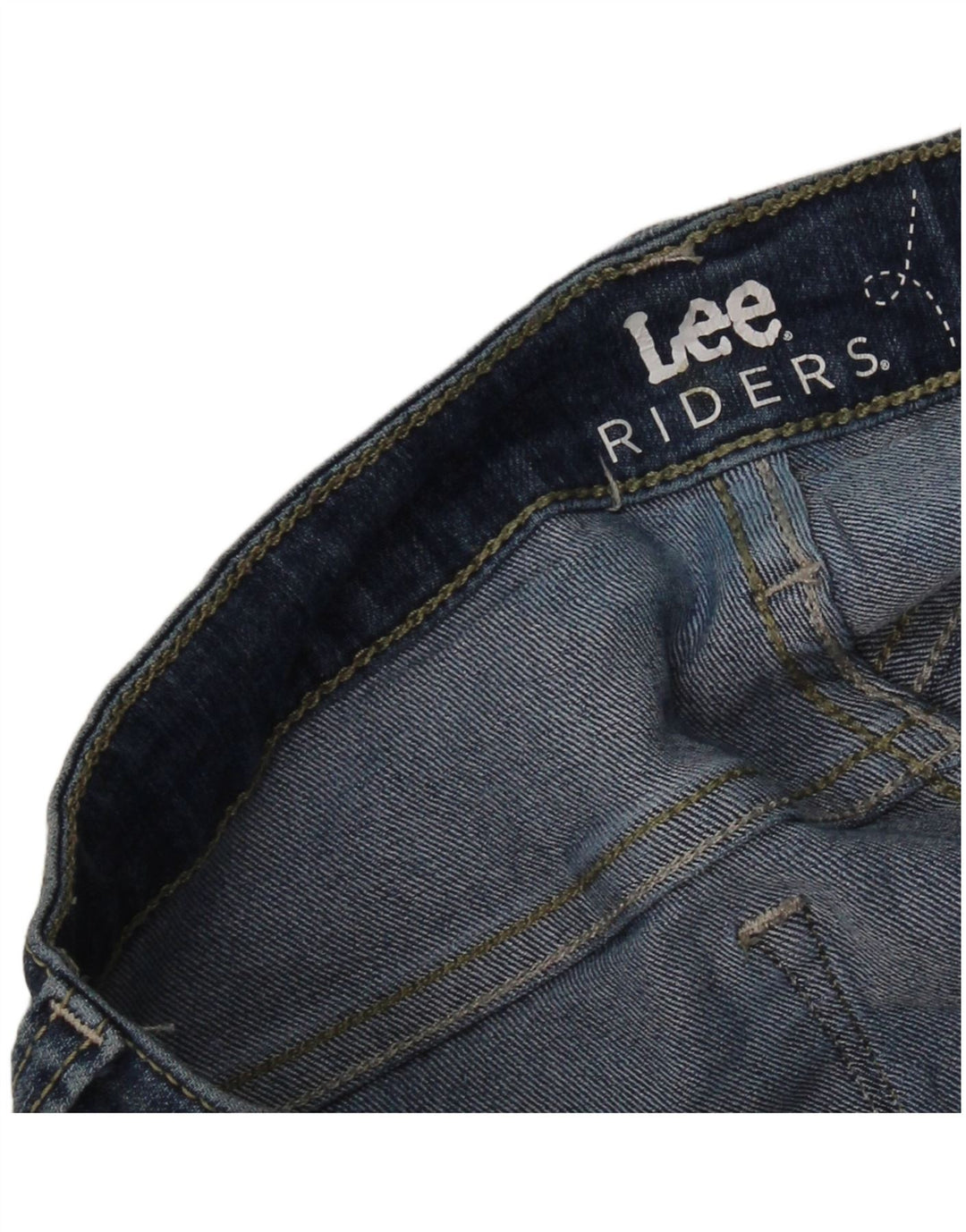 Lee Damen Riders Mid Rise Skinny Jeans W30 L26 Blau