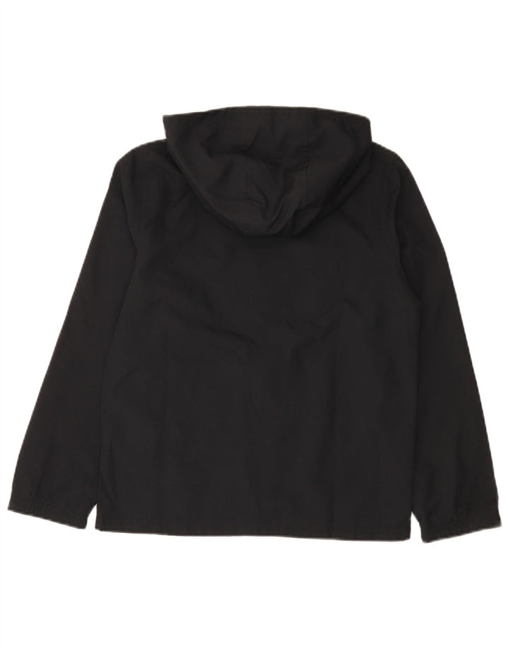 Under Armour Jungen-Regenjacke mit Kapuze, 9–10 Jahre, mittelschwarzes Polyester