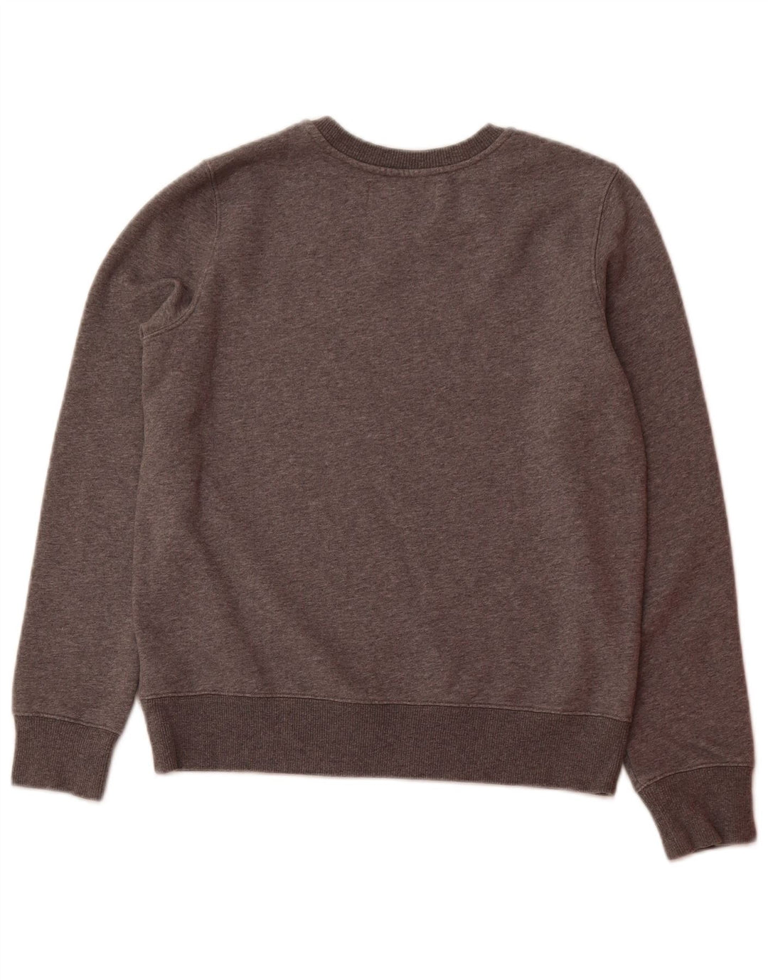 CALVIN KLEIN JEANS Womens Graphic Sweatshirt Jumper UK 14 Medium Grey