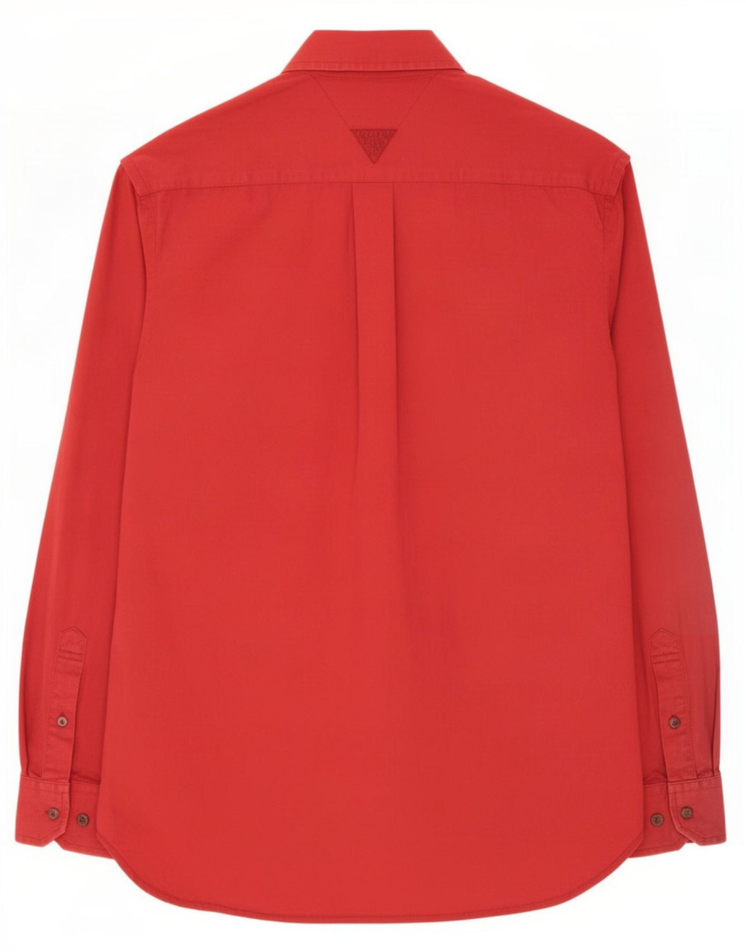 Tommy Hilfiger Herren-Hemd, klein, aus roter Baumwolle