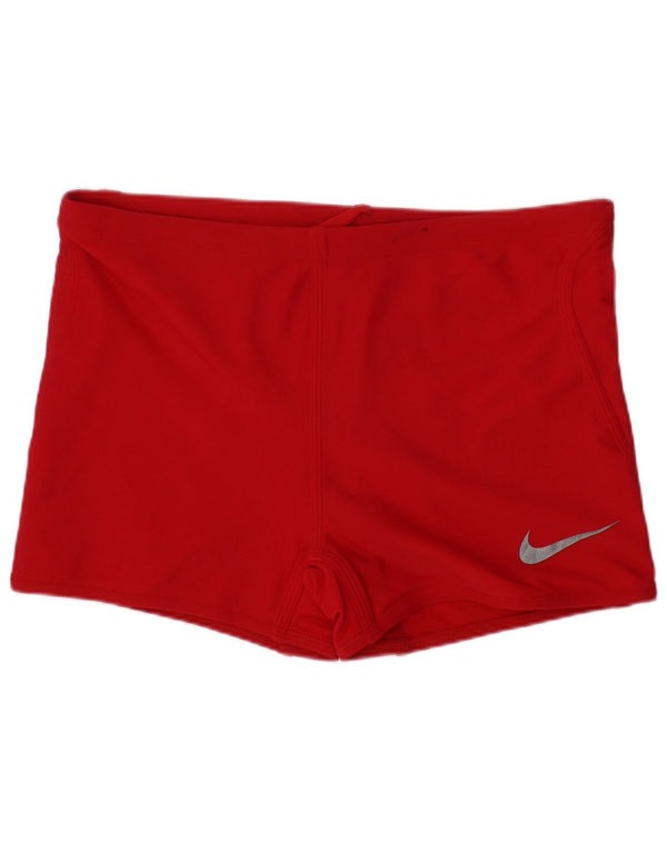 NIKE Sportshorts für Mädchen, 12–13 Jahre, groß, rotes Nylon