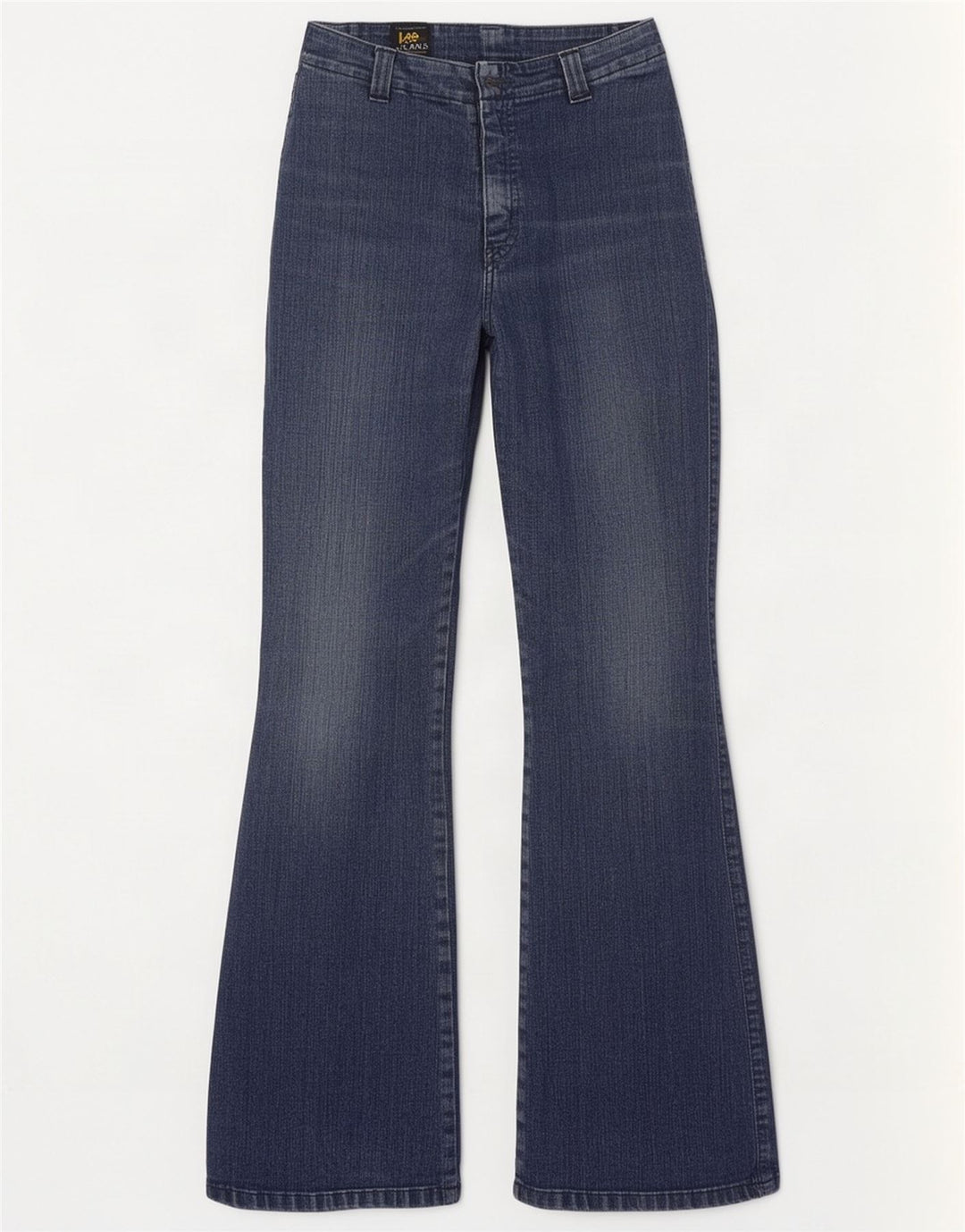 Lee Damen Kiana Flared Jeans W30 L31 Blaue Baumwolle