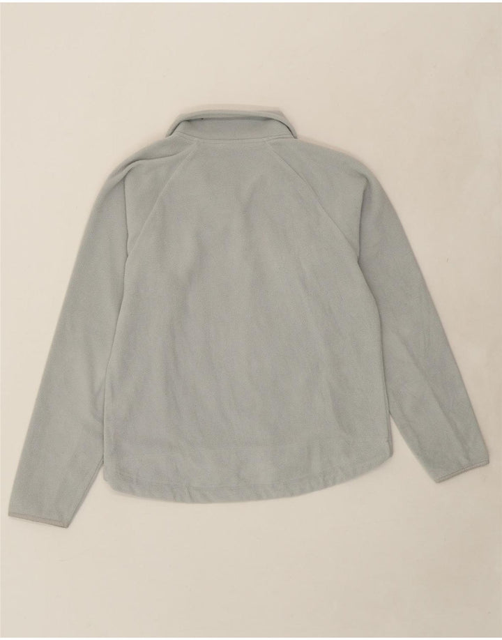CHAMPION Womens Fleece Jacket UK 14 Medium Grey Cotton Vintage Champion and Second-Hand Champion from Messina Hembry 