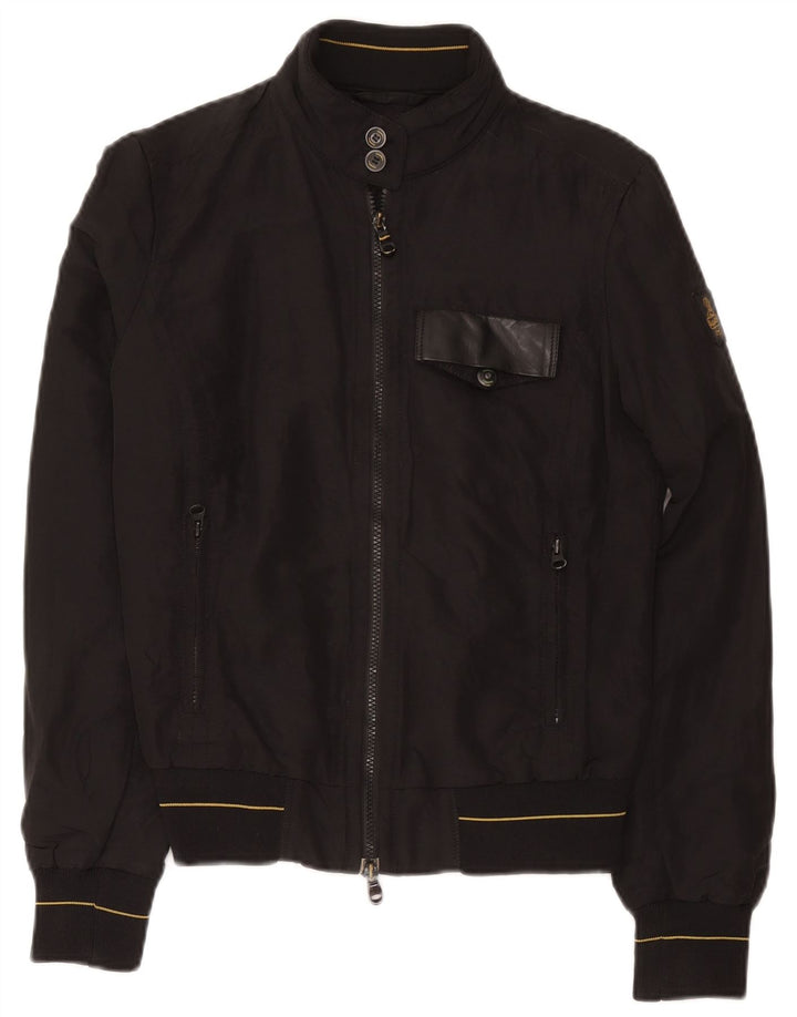 Refrigiwear Damen Cruz Bomberjacke Große schwarze Baumwolle