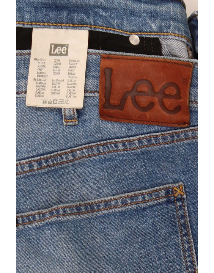 Lee Herren Daren Slim Jeans W36 L32 Blaue Baumwolle