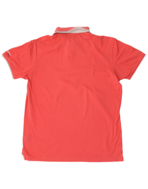 Harmont & Blaine Herren Poloshirt 2XL Rosa Baumwolle