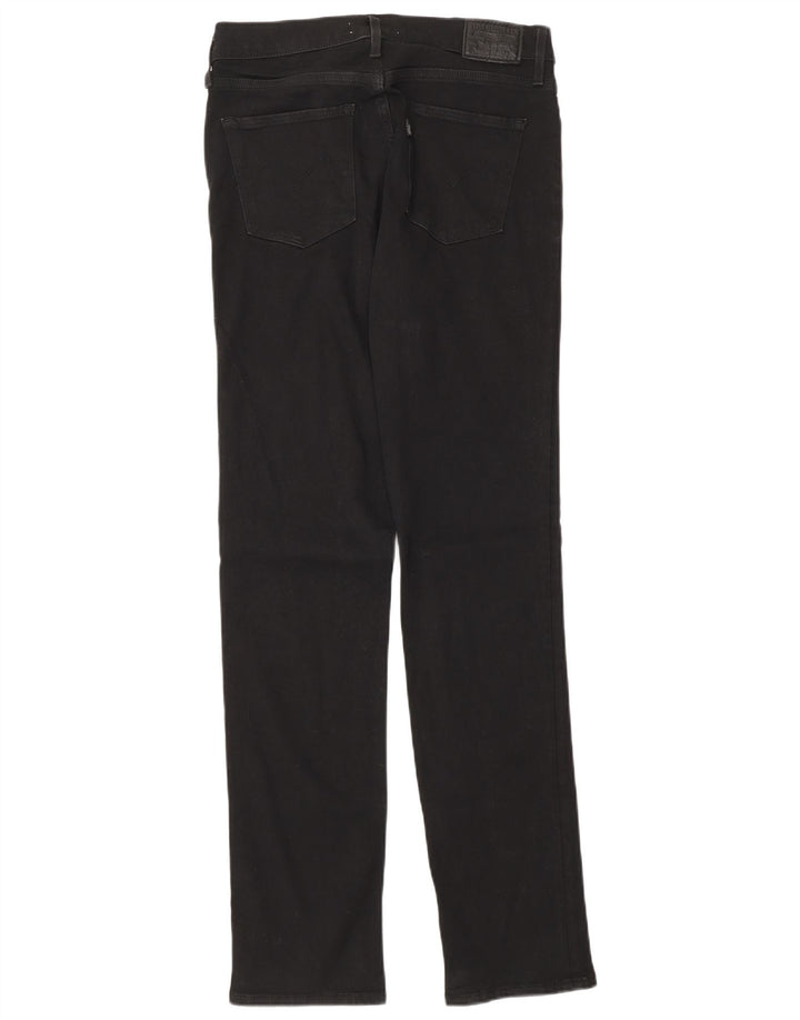 Levi's Damen 312 Shaping Slim Jeans W28 L32 Schwarze Baumwolle