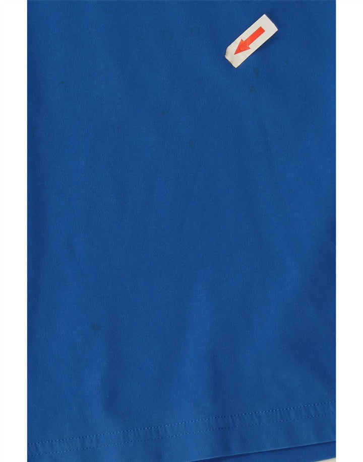 Nike Herren Dri Fit Poloshirt Mittelblaues Polyester