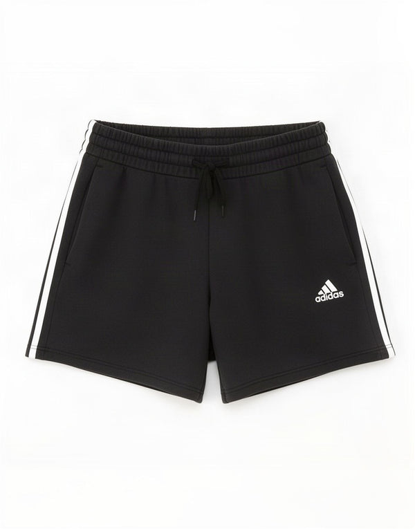 Adidas Damen Sportshorts UK 16 Large Schwarz Baumwolle