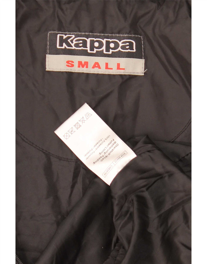 Kappa Herren Wattierte Jacke UK 36 Small Schwarz Polyester