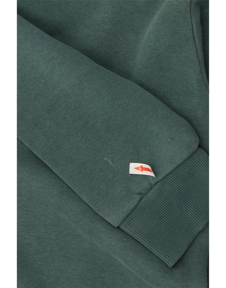 Puma Herren Grafik-Sweatshirt-Pullover, groß, grüne Baumwolle