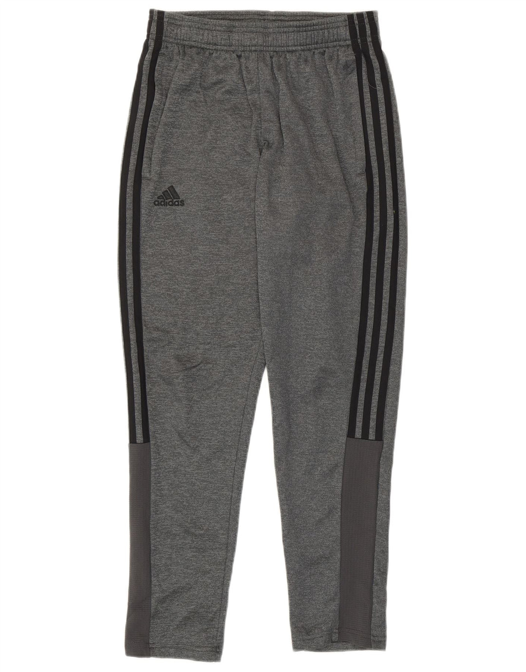 Adidas Climawarm Trainingshose für Jungen, 11–12 Jahre, graues Polyester
