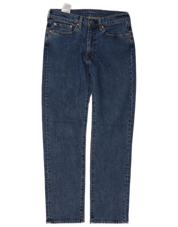 Levi's Herren 514 Straight Jeans W31 L32 Blaue Baumwolle