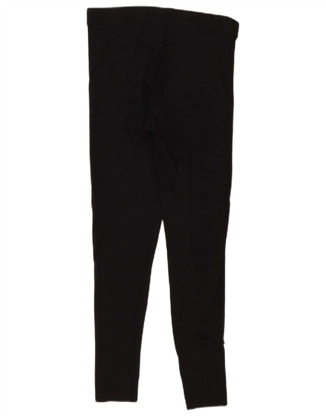 Marks & Spencer Damen Leggings UK 12 Mittelschwarze Baumwolle