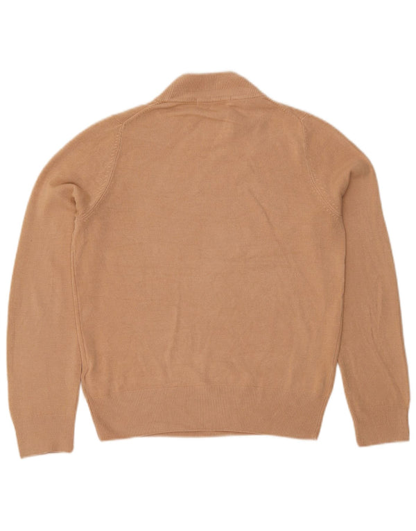 Marks & Spencer Rollkragenpullover für Damen, Größe S, Beige, Acryl