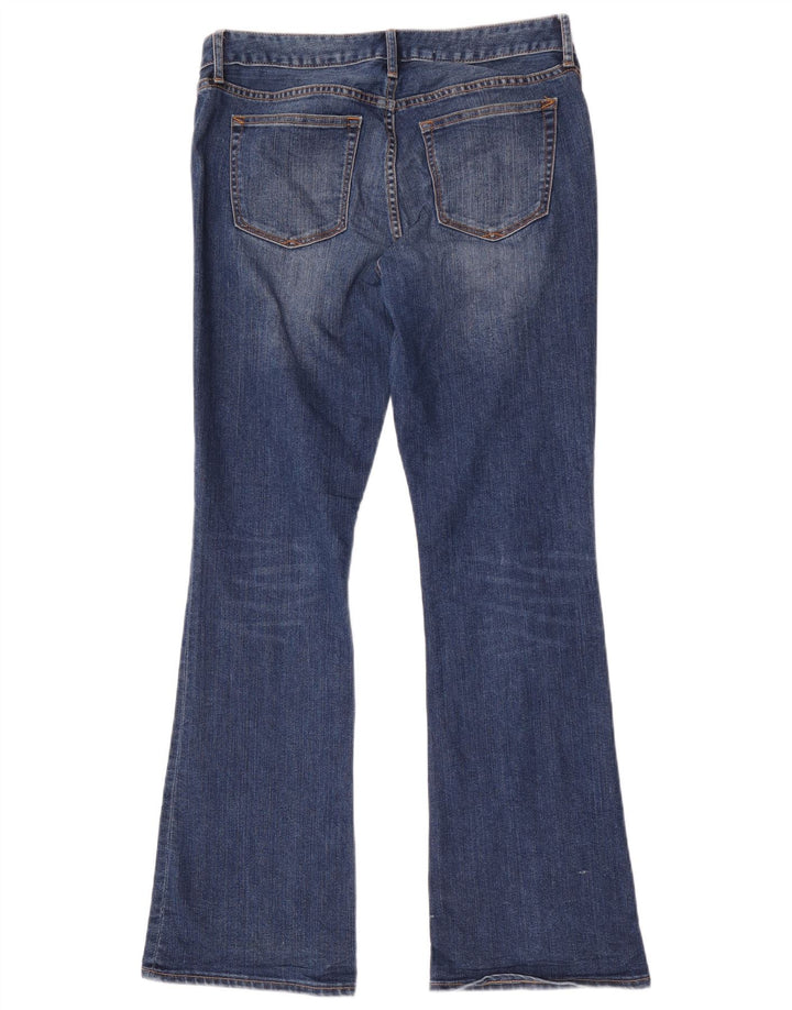 Gap Damen Curvy Bootcut Jeans US 10 Large W30 L33 Blaue Baumwolle