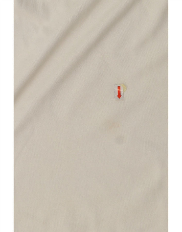 ADIDAS Herren T-Shirt Top Mittelweiße Baumwolle