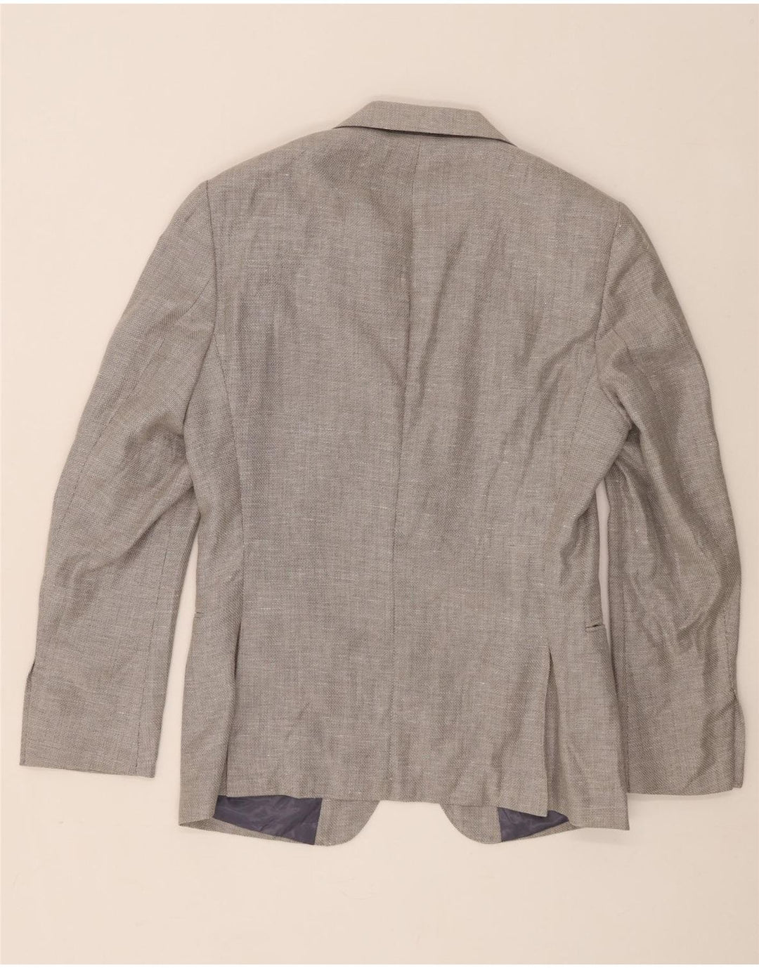 Reiss Herren-Blazer mit 2 Knöpfen, UK 38, mittelgraue Wolle