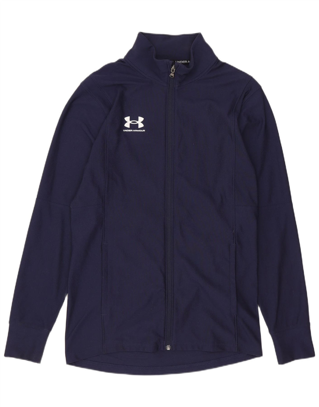 UNDER ARMOUR Herren-Trainingsanzugoberteil, Jacke, Größe S, Marineblau, Polyester