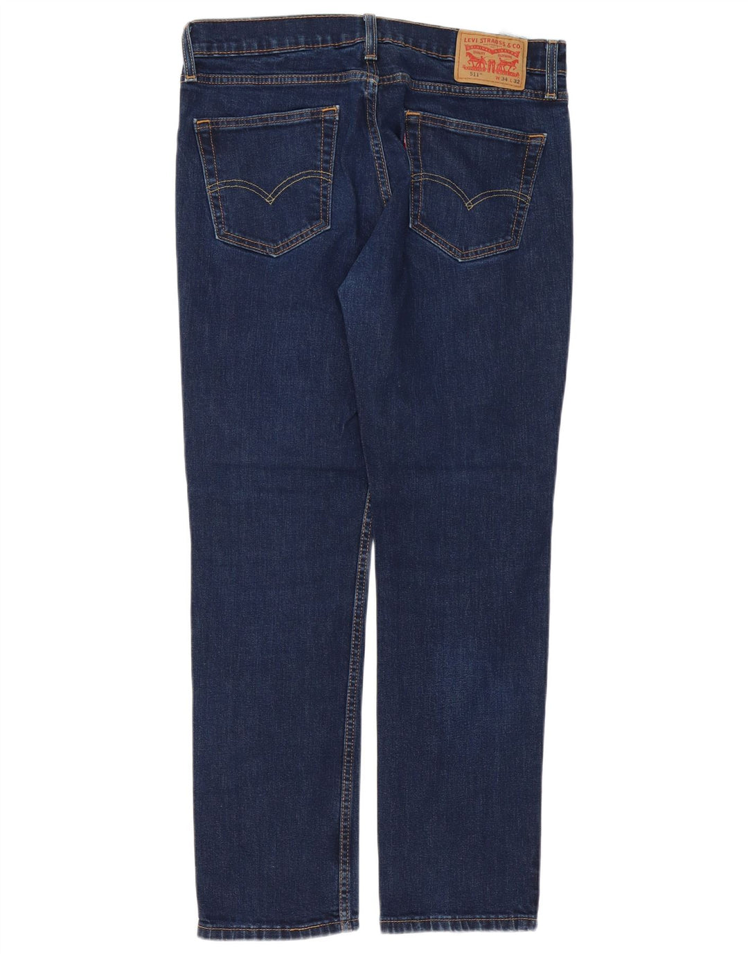 LEVI'S Herren 511 Slim Jeans W34 L30 Blaue Baumwolle