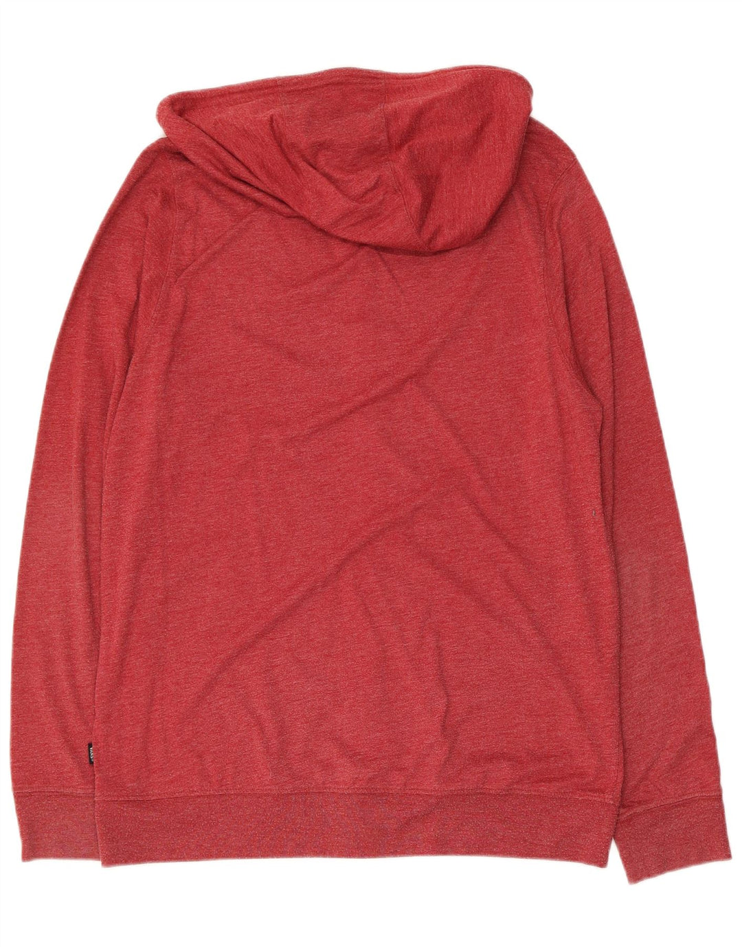 Vans Herren-Kapuzenpullover mit Reißverschluss, Größe L, Rot
