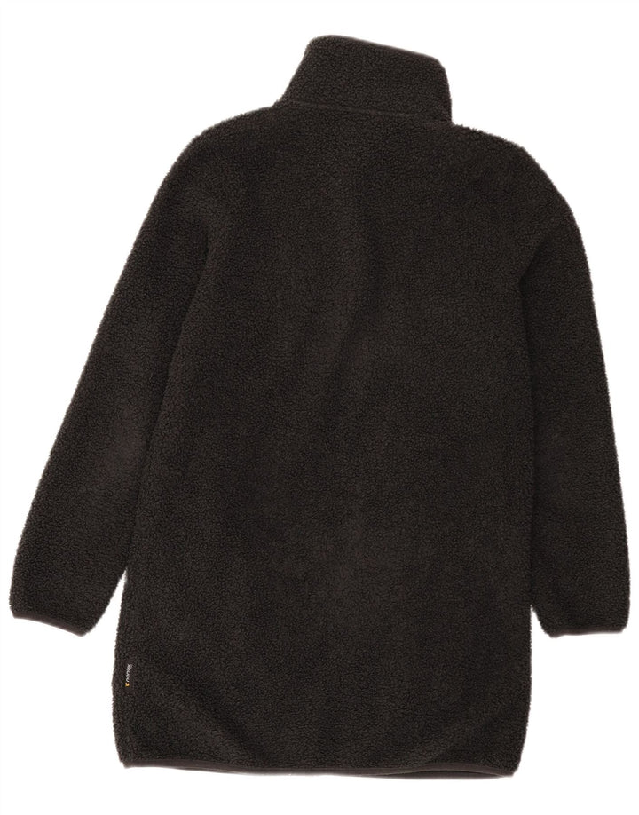 Jack Wolfskin Damen Übergroßer Fleecemantel UK 6 XS Grau Polyester