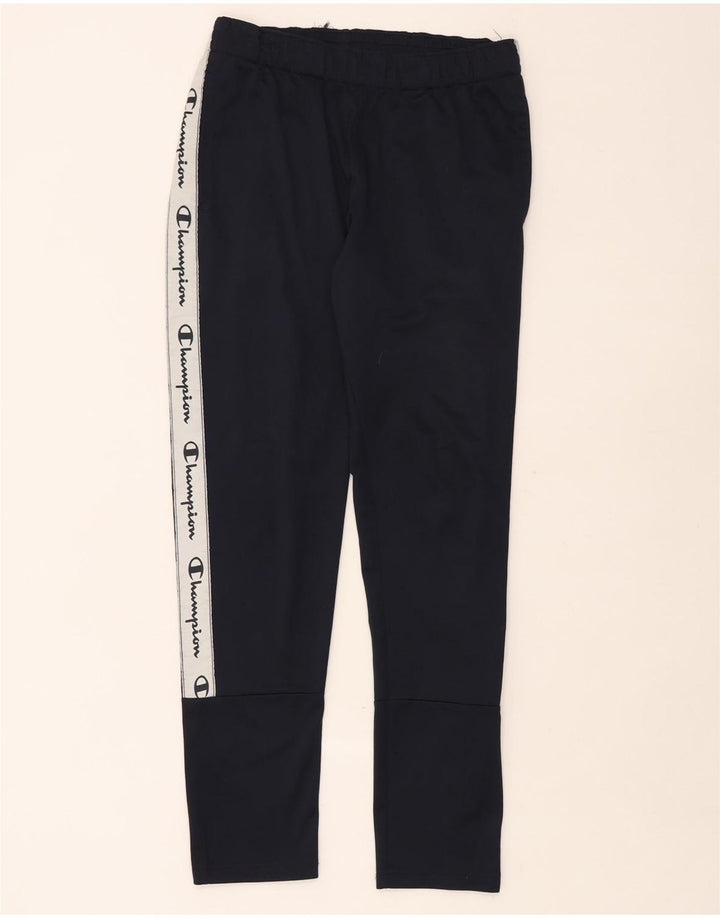 Champion Herren-Trainingshose mit Grafik, mittelgroß, Marineblau, Farbblock