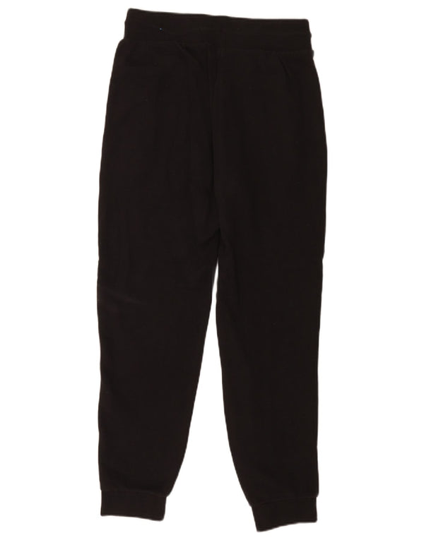 Adidas Damen Trainingshose Jogger UK 10 Small Schwarz Baumwolle