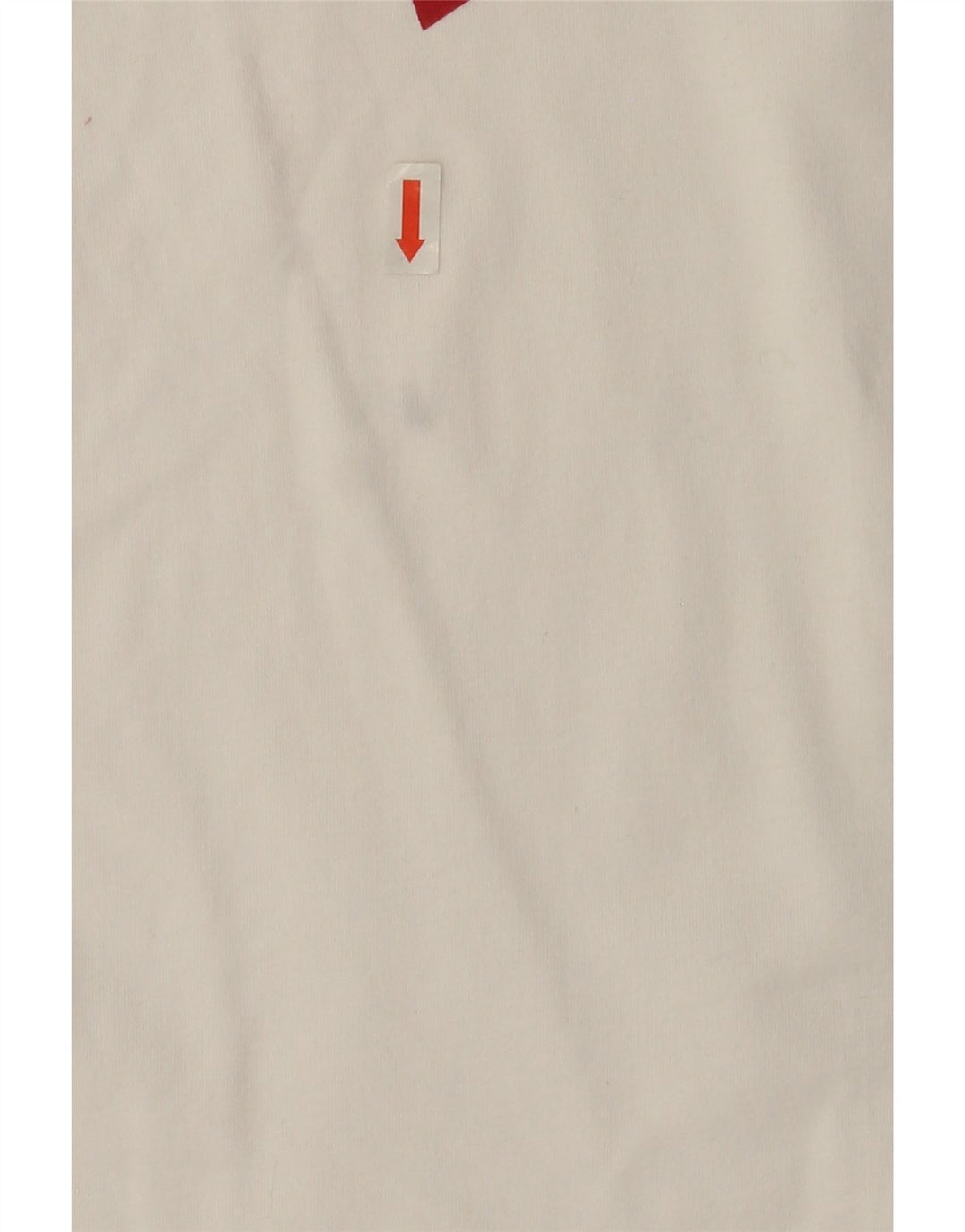 LEVI'S Womens Graphic T-Shirt Top UK 14 Large White Cotton Vintage Levi's and Second-Hand Levi's from Messina Hembry 