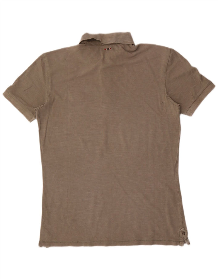 Napapijri Herren Poloshirt Small Grau