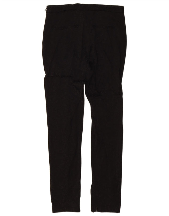 Zara Slim Chino-Hose für Damen, Größe M, W28, L28, Schwarz