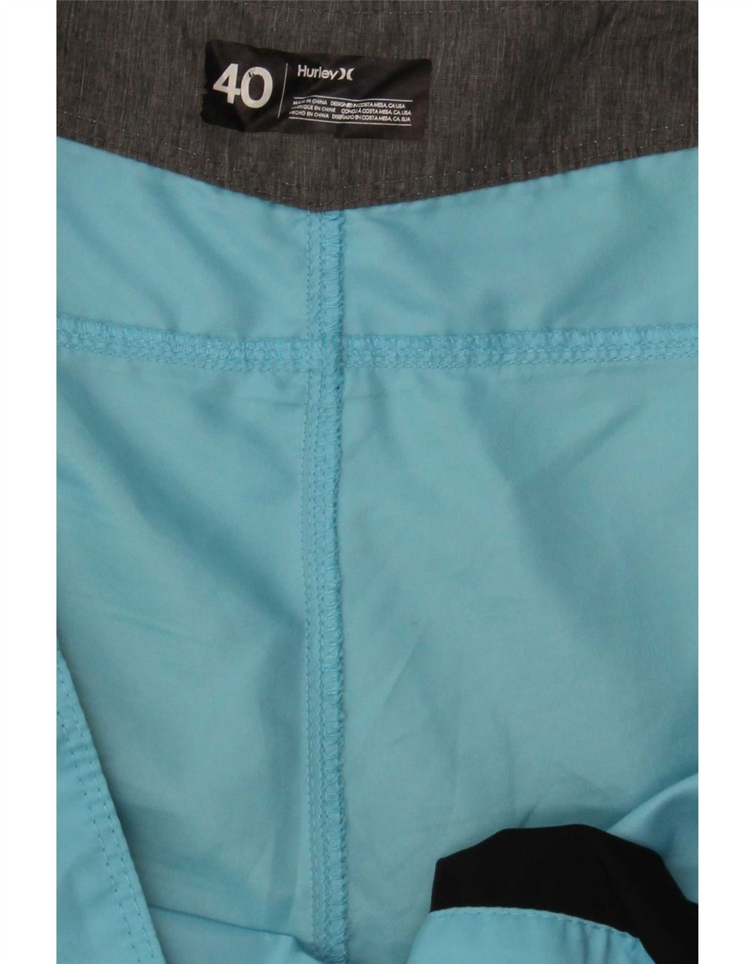 Hurley Herren Badeshorts mit Grafik, XL, Blau