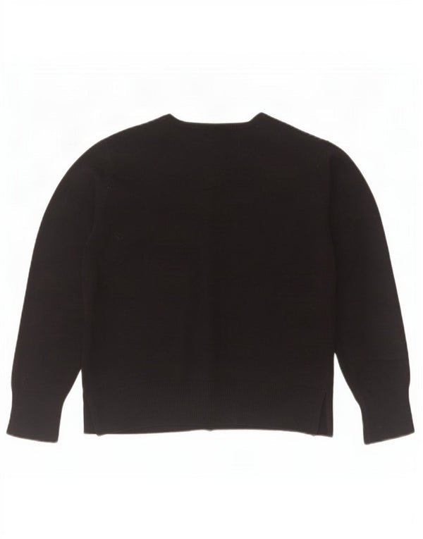 Zara Mädchen-Cardigan-Pullover, 9–10 Jahre, Schwarz