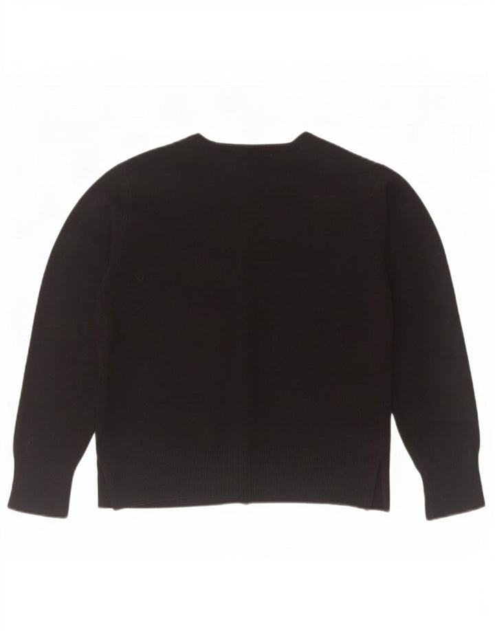 Zara Mädchen-Cardigan-Pullover, 9–10 Jahre, Schwarz