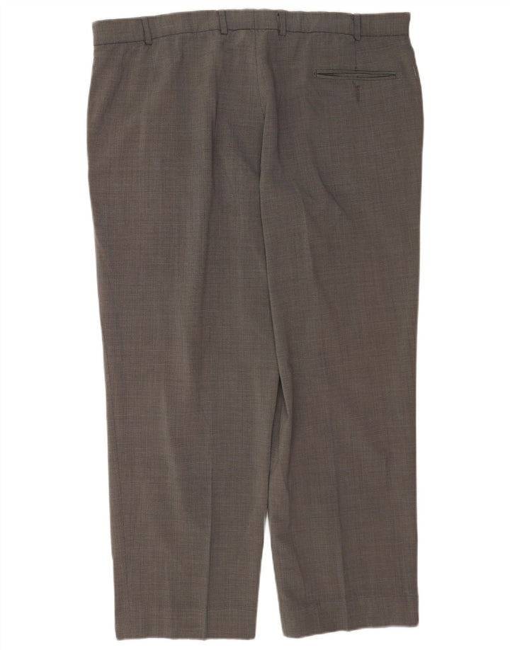 Marks & Spencer Herren-Anzughose mit maßgeschneiderter Passform, gerade, W40, L29, Grau