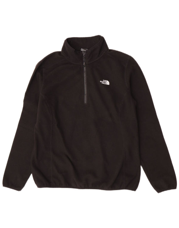 The North Face Damen-Fleecepullover mit Reißverschluss am Hals, UK 18, XL, Schwarz, Polyester