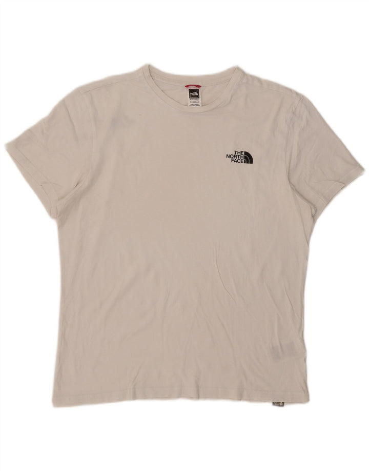 THE NORTH FACE Herren T-Shirt Top Large Weiß Baumwolle