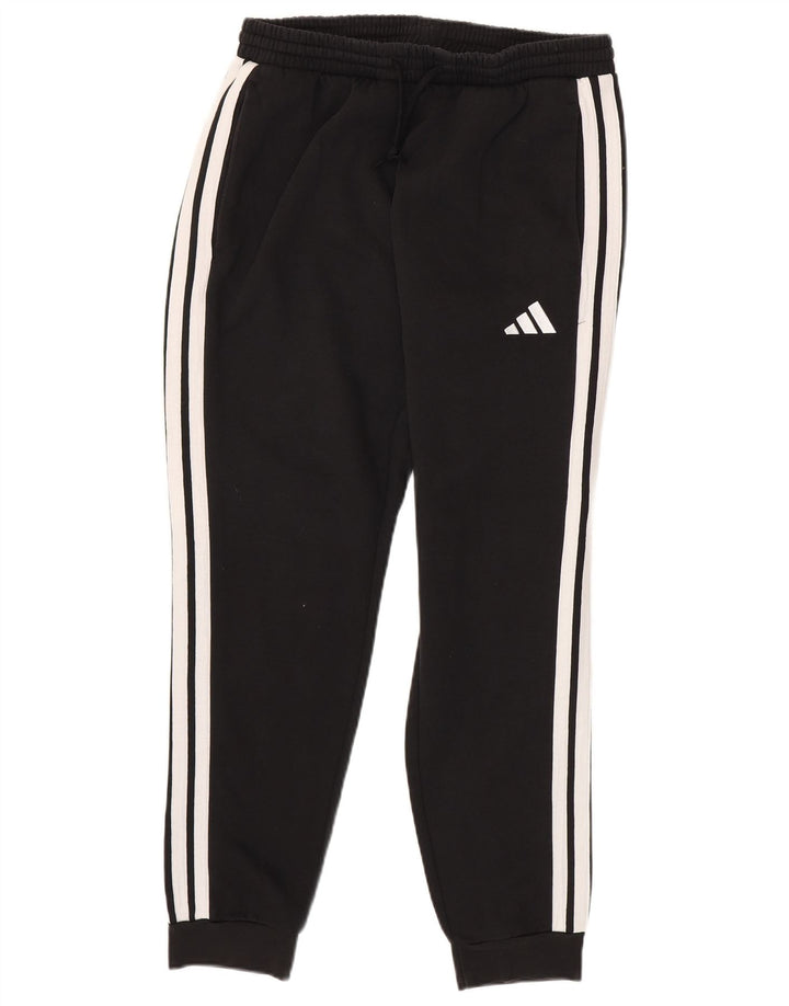 Adidas Herren-Trainingshose, Jogginghose, mittelschwarz, Baumwolle