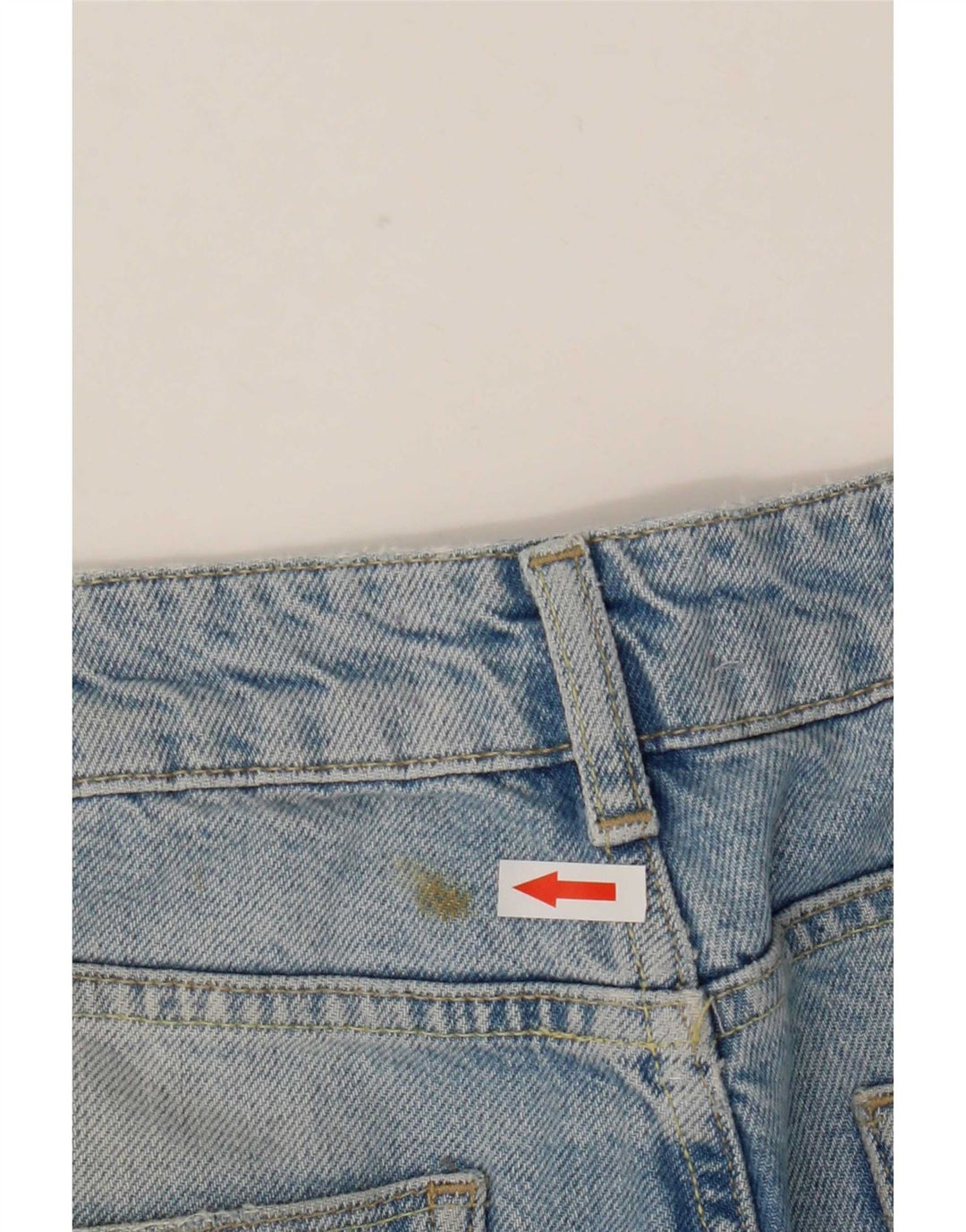 Reiss Damen Jeans im Distressed-Look, W29, L26, Blau, Baumwolle