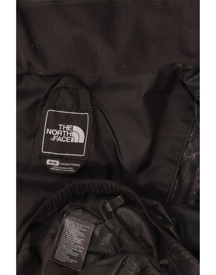 The North Face Wattierte Damenjacke mit Kapuze, UK 14, Mittelschwarz, Polyester